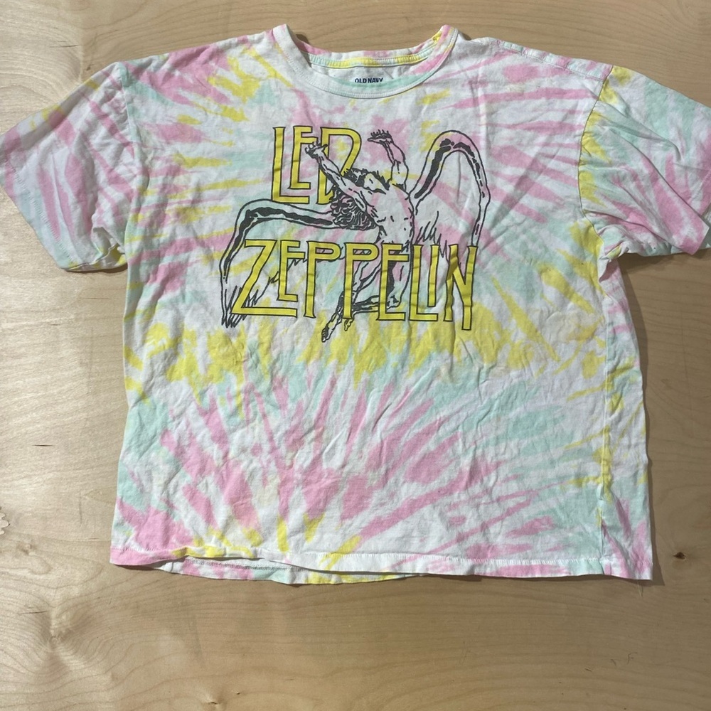 Old Navy Multicolor Led Zeppelin Tee Large (PW)
